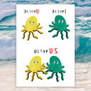 Zoek naar grappige octopus kaarten Voor iedereen