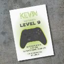 Zoek naar video game uitnodigingen Level up