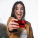 Zoek naar rood goud visitekaartjes Baas