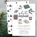 Zoek naar white elephant exchange uitnodigingen Witte olifant