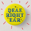 Zoek naar ontwerp buttons Gehoorverlies