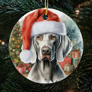 Zoek naar weimaraner ornamenten Waterverf