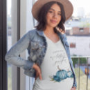 Zoek naar pompoen tshirts Bloemig