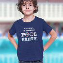 Zoek naar pool kinder tshirts Zwembad