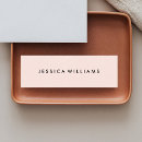 Zoek naar roze zwart visitekaartjes Eenvoudig