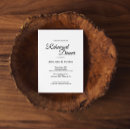 Zoek naar formeel diner uitnodigingen Modern repetitief diner