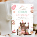 Zoek naar snoep land uitnodigingen Zoete viering