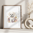 Zoek naar bichon frise kunst Schattig