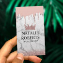 Zoek naar gouden kroon visitekaartjes Salon