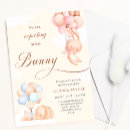 Zoek naar bunny rabbits uitnodigingen Ballon