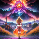 Zoek naar oase kunst Fantasie