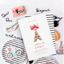 Zoek naar paris party uitnodigingen Eiffel tower