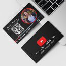 Zoek naar youtube visitekaartjes Qr code