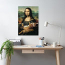 Zoek naar mona lisa leonardo da vinci posters Schilderij
