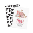 Zoek naar boerderij uitnodigingen Koe afdrukken