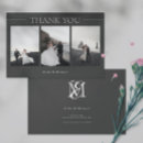 Zoek naar huwelijk bedankkaarten Typografie