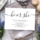 Zoek naar baby gender reveal uitnodigingen Kalligrafie