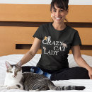 Zoek naar crazy cat dames tshirts Gekke kattendame