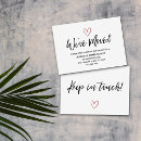 Zoek naar hart visitekaartjes Elk persoon