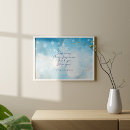 Zoek naar gebed posters Blauw