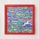 Zoek naar abstracte digitaal kunst Rood