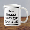 Zoek naar drummer mokken Muzikant