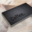 Zoek naar coffee visitekaartjes Voedsel