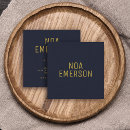 Zoek naar donkerblauw goud visitekaartjes Professioneel