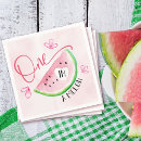 Zoek naar meloen servetten Een in een meloen