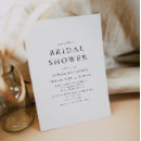 Zoek naar monochrome uitnodigingen Bruid