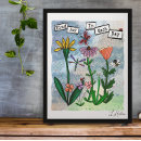Zoek naar muzieknoten posters Bloemen