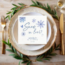 Zoek naar sneeuw servetten Sneeuw in liefde