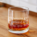 Zoek naar whisky glazen Typografie