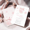 Zoek naar snowflake babyshower uitnodigingen Is onderweg