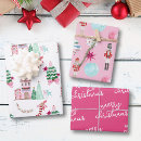 Zoek naar dorp cadeaupapier Kerstpapier