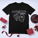 Zoek naar mahjong heren tshirts Meester