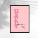 Zoek naar valentines day posters Gelukkig valentijnsdag