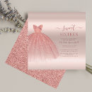 Zoek naar girly sweet 16 uitnodigingen 16e verjaardagsfeestje