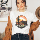 Zoek naar cowgirl dames tshirts Zonsondergang