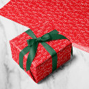 Zoek naar rood en wit cadeaupapier Voor haar