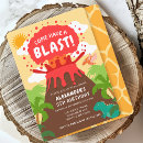 Zoek naar vulkaan uitnodigingen Dinopartij