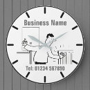 Zoek naar loodgieters klokken Cartoon