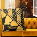 Zoek naar gele oker kussens Patroon