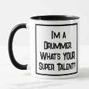Zoek naar drummer mokken Drumming