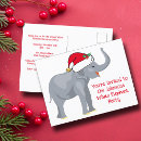 Zoek naar elephant briefkaarten White elephant party