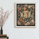 Zoek naar katten tuin posters Vintage