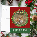 Zoek naar hond briefkaarten Vrome kerst
