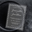 Zoek naar elegant uniek huwelijk uitnodigingen Modern