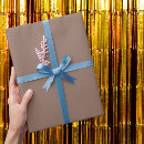 Zoek naar chocoladebruin cadeaupapier Minimalistisch