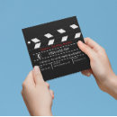 Zoek naar filmmakers visitekaartjes Filmproductie